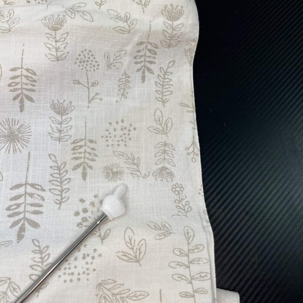 Pier 1 Imports Floral Embellished Easter Bunny Rabbit Table Runner 70"x12” - Picture 7 of 11